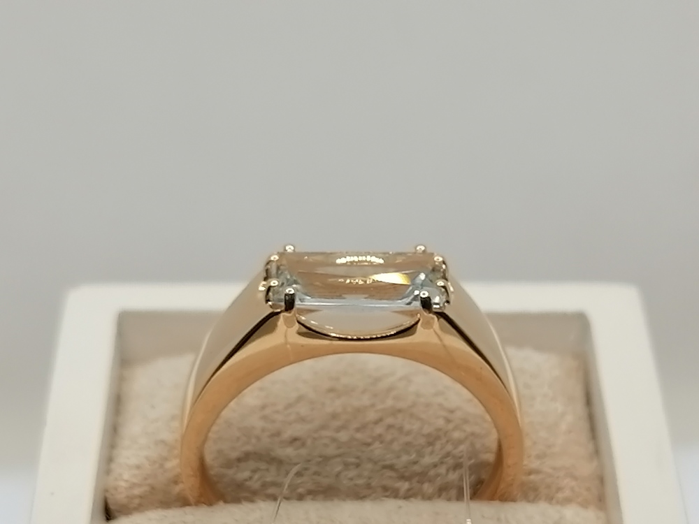 КОЛЬЦО ТОПАЗ (Au 585)