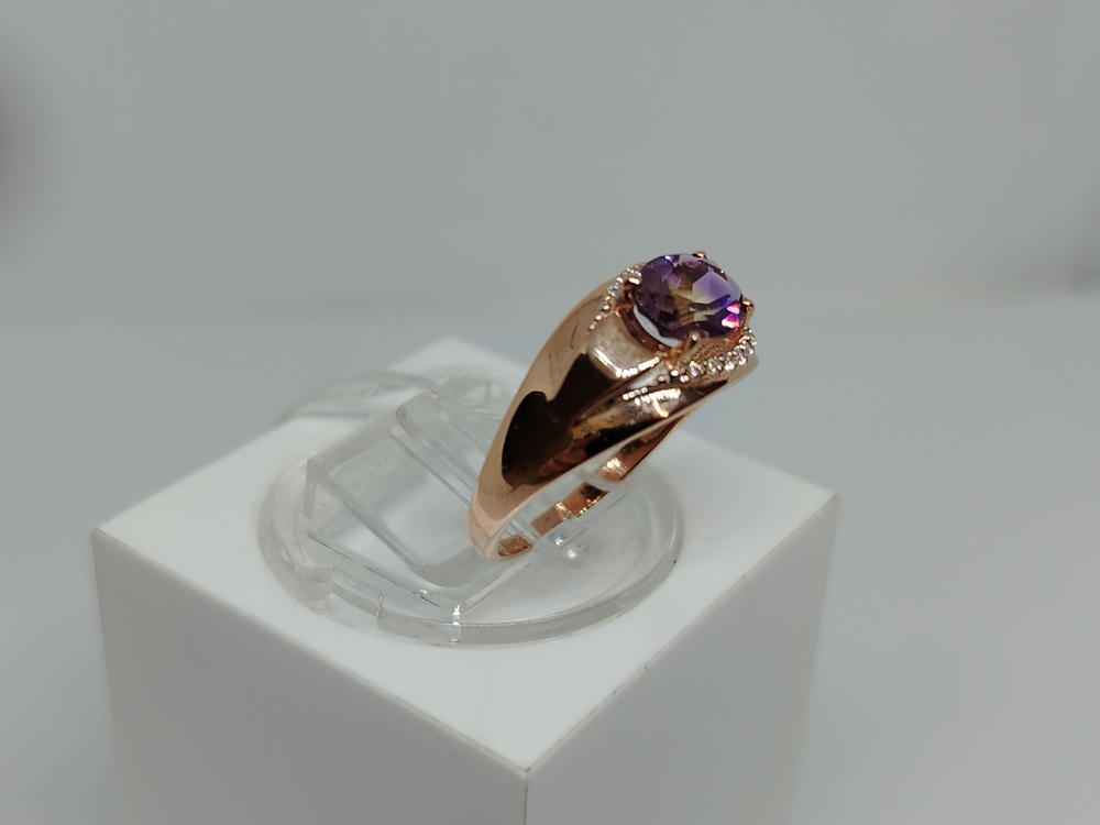 КОЛКМИ585 КОЛЬЦО С КАМНЯМИ (Au 585) КОЛКМИ585 КОЛЬЦО С КАМНЯМИ (Au 585)