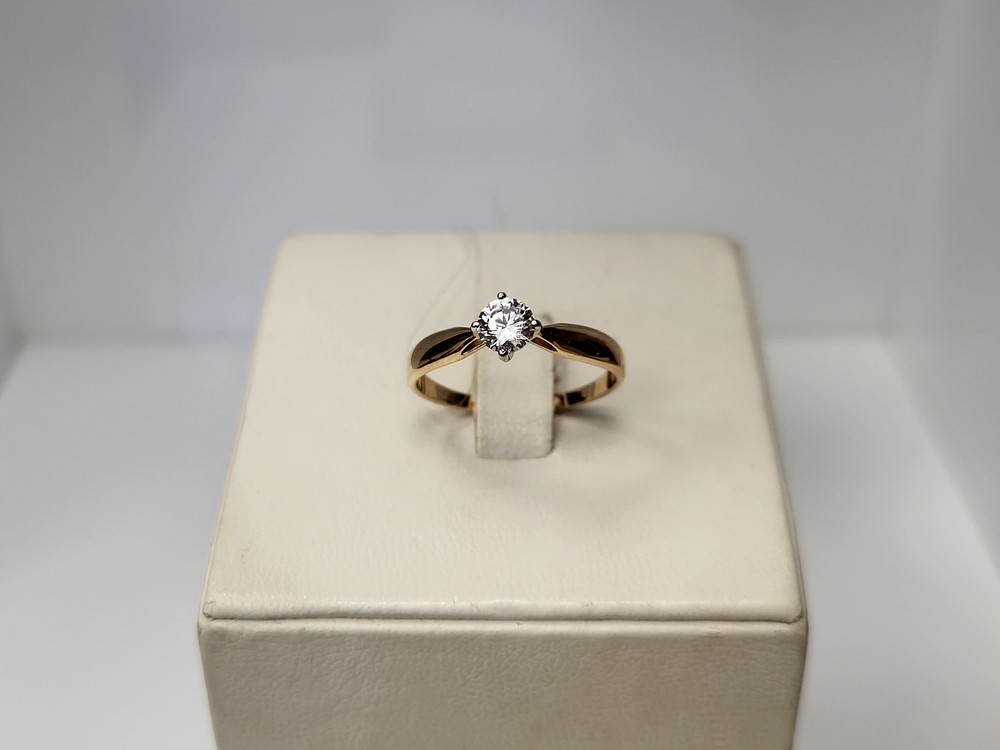 КОЛЬЦО С КАМНЕМ (Au 585)