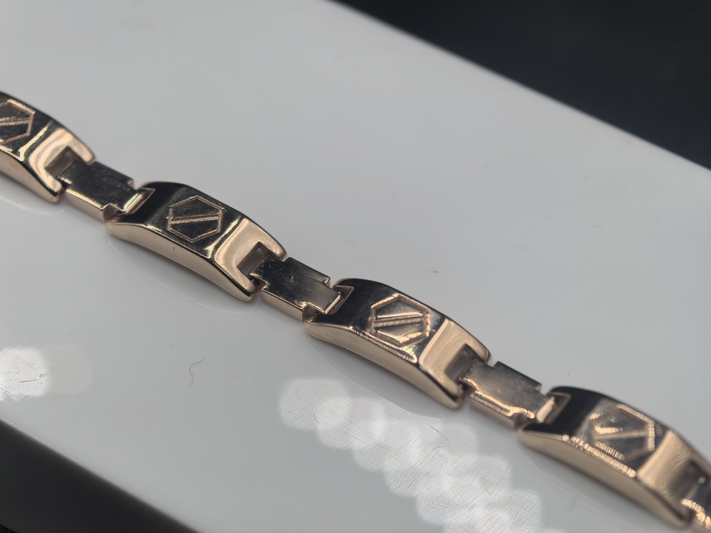 БРАСЛЕТ ПОЛНОВЕСНЫЙ Фантазия Au 585