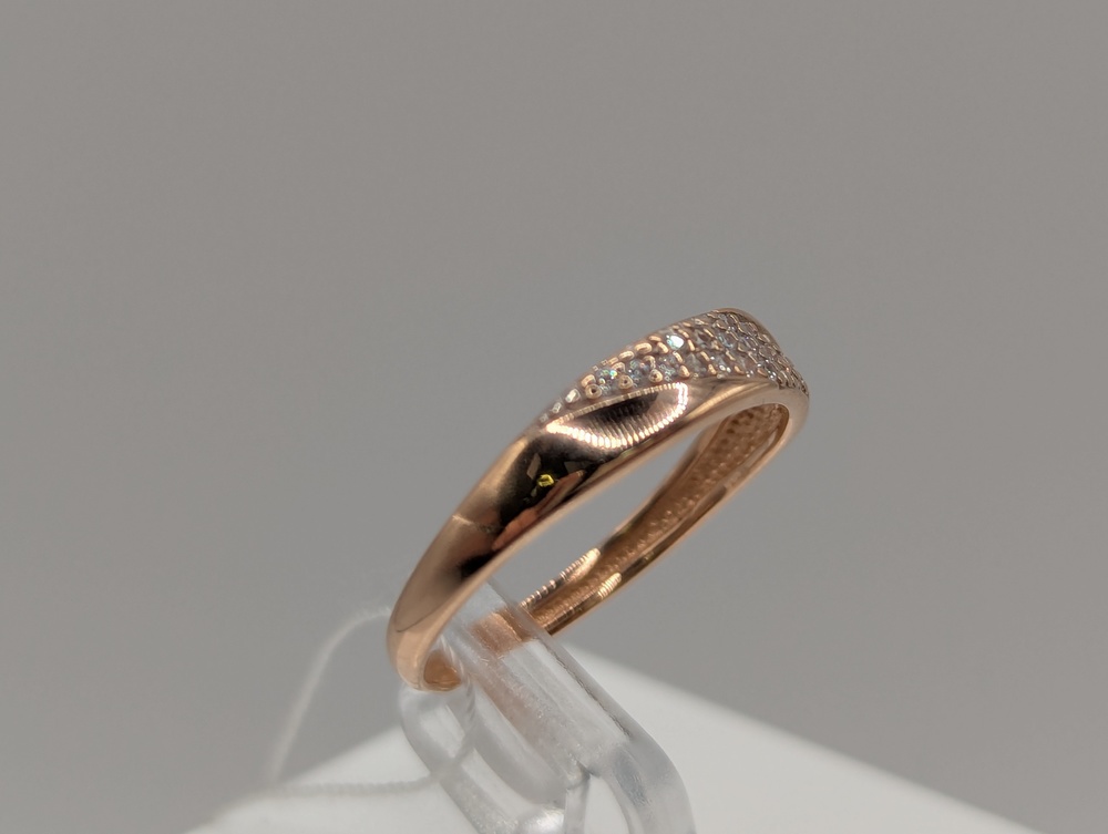 КОЛКМИ585 КОЛЬЦО С КАМНЯМИ (Au 585)