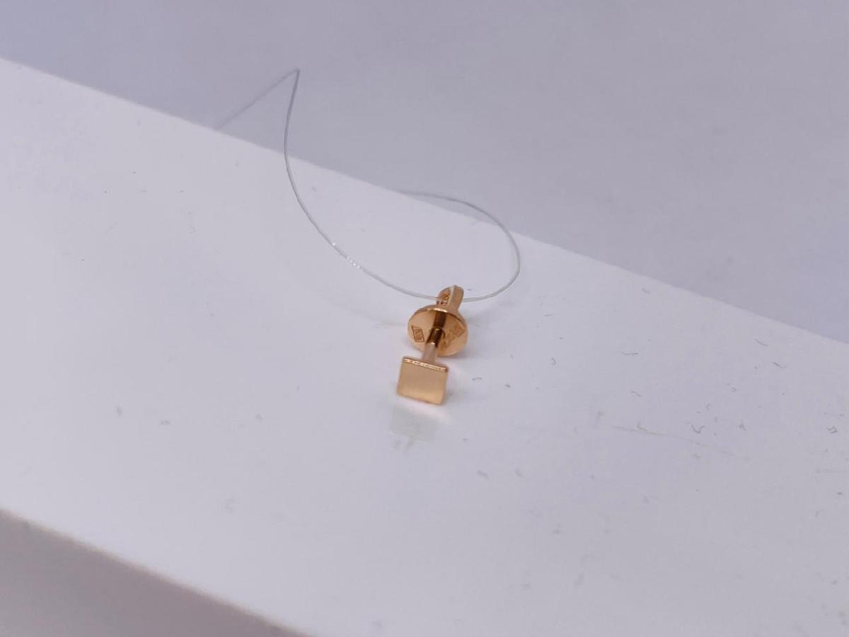 СЕРЬГИ ПУСЕТА без камня (Au 585)