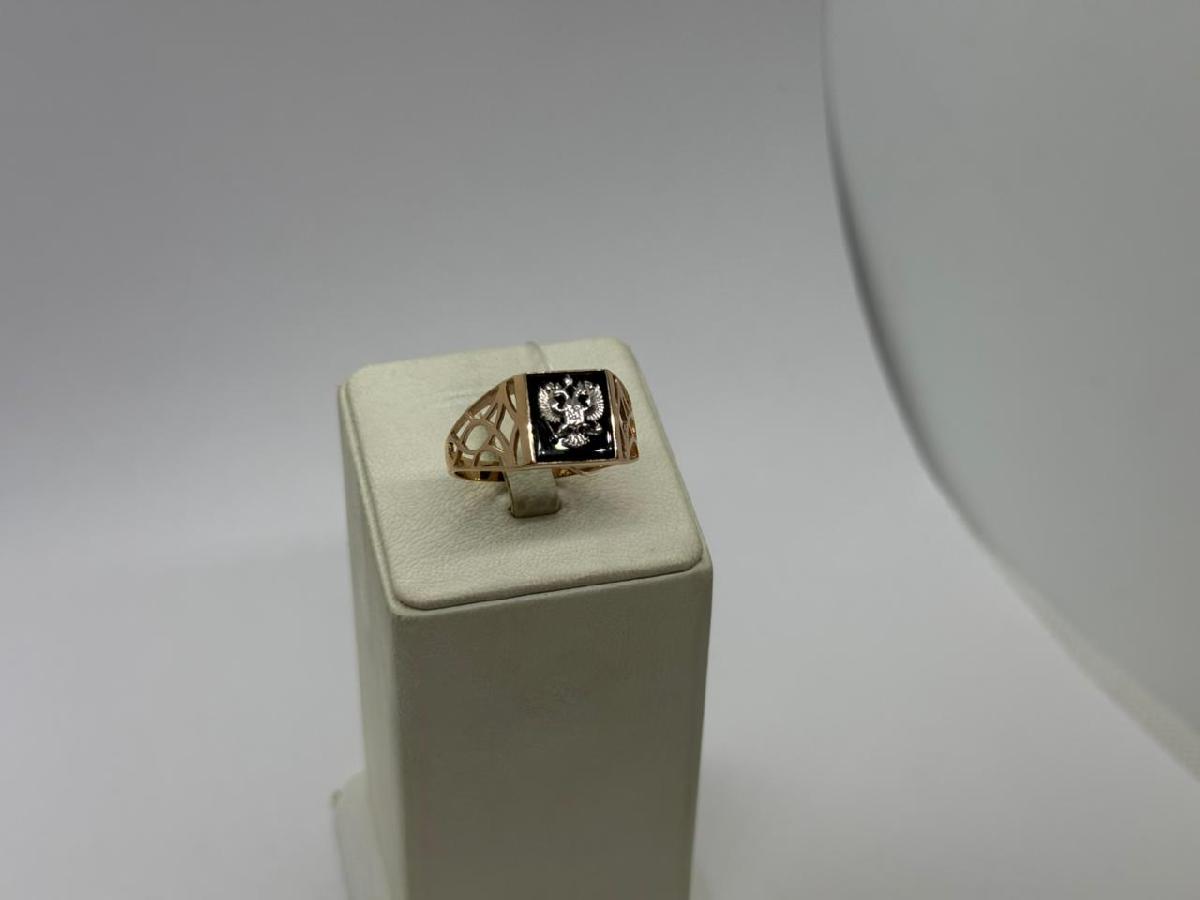 ПЕЧАТКА С КАМНЯМИ (Au 585)