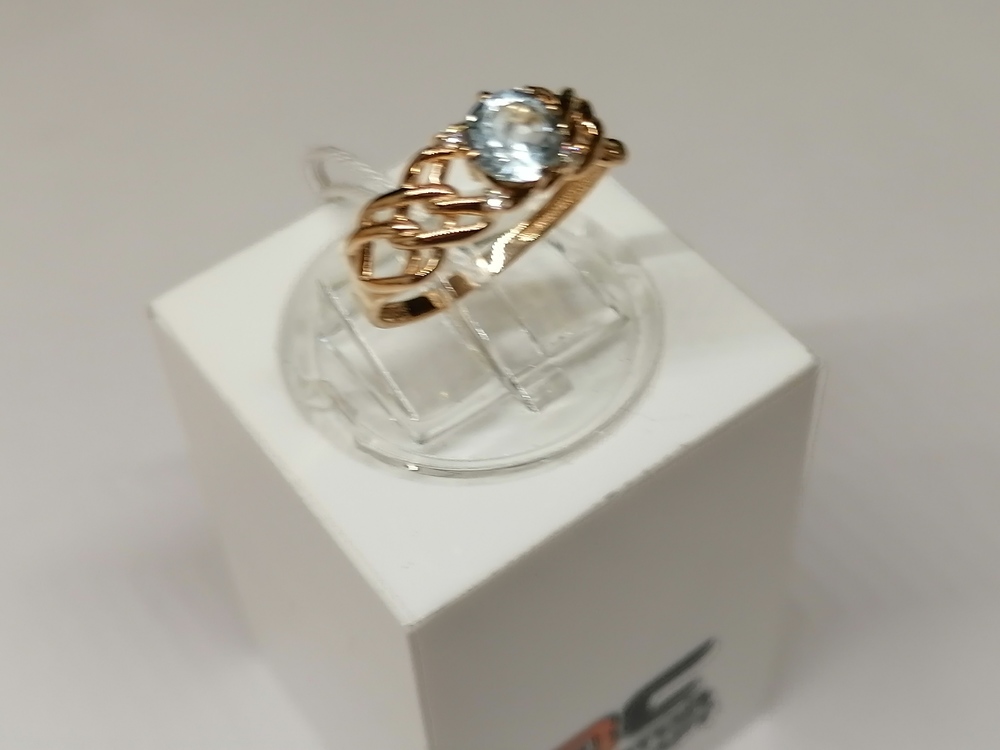 КОЛКМИ585 КОЛЬЦО С КАМНЯМИ (Au 585)