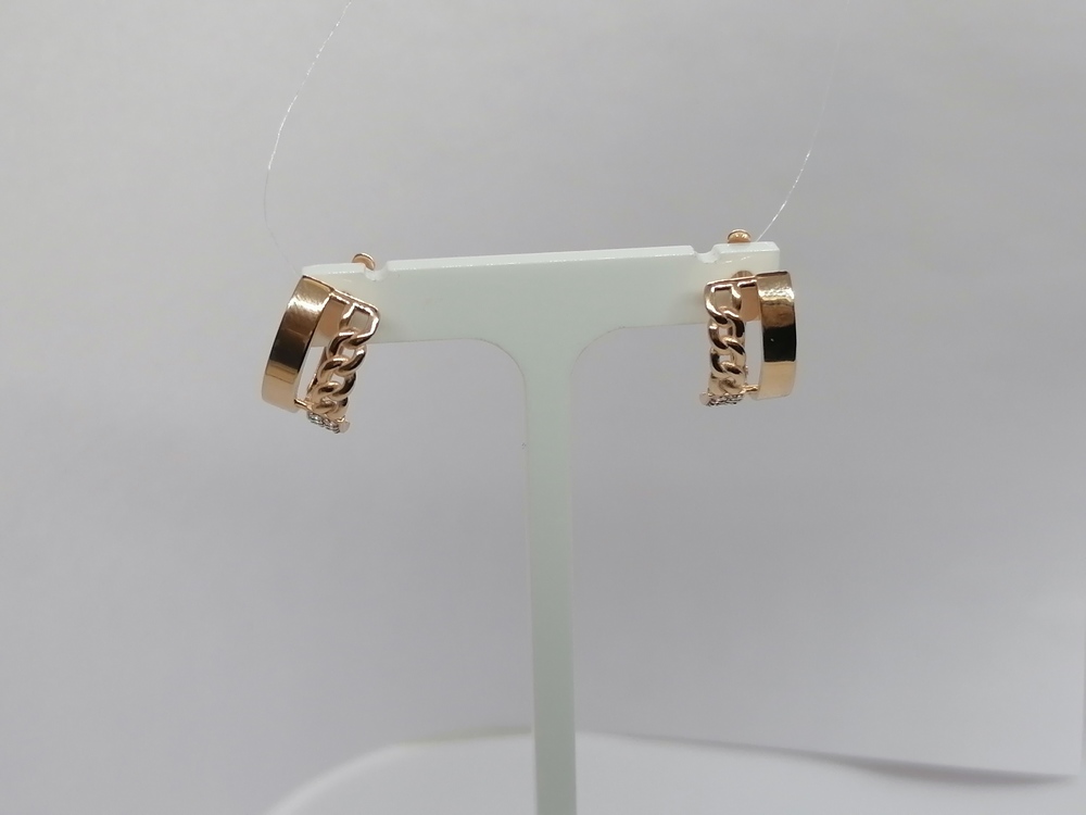 СЕРЬГИ С КАМНЯМИ (Au 585)