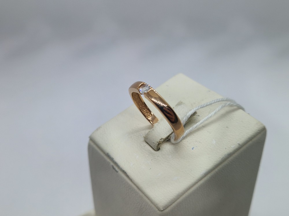 КОЛЬЦО С КАМНЕМ (Au 585)