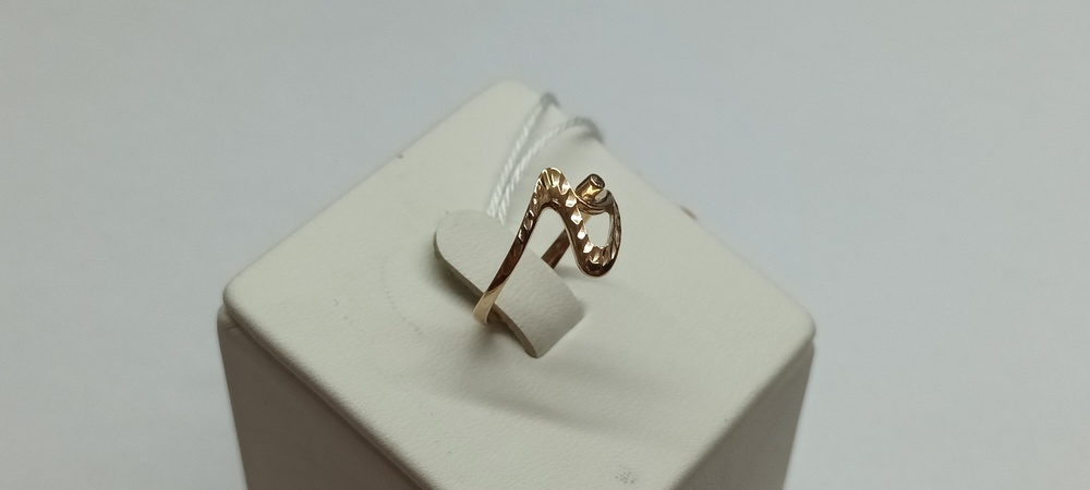 КОЛЬЦО С КАМНЕМ (Au 585)