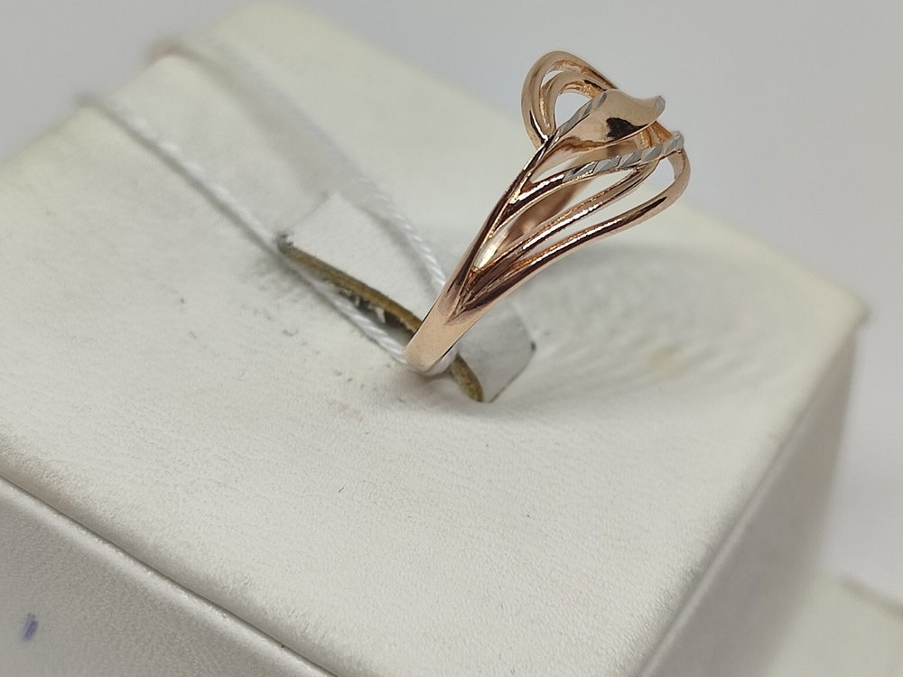 КОЛБКМ585 КОЛЬЦО БЕЗ КАМНЯ (Au 585)