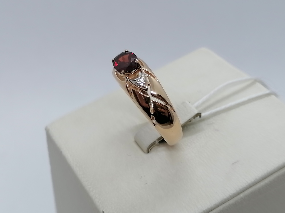 КОЛКМИ585 КОЛЬЦО С КАМНЯМИ (Au 585)