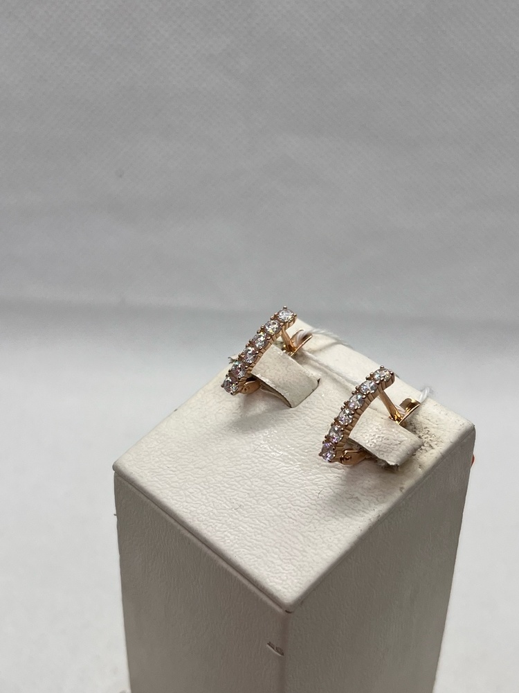 СЕРЬГИ С КАМНЯМИ (Au 585)