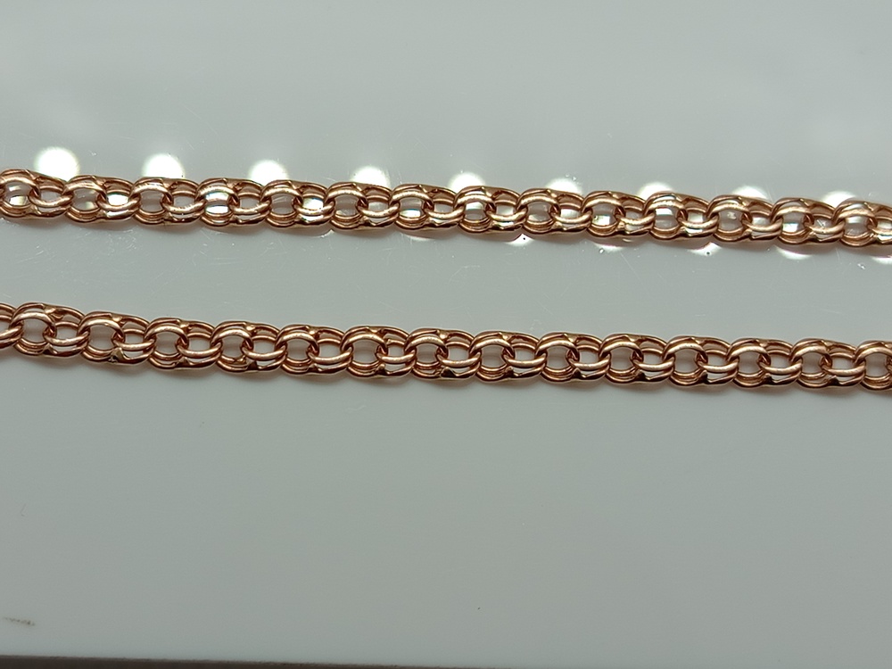 ЦЕПЬ ПОЛНОВЕСНАЯ Бисмарк (Au 585)