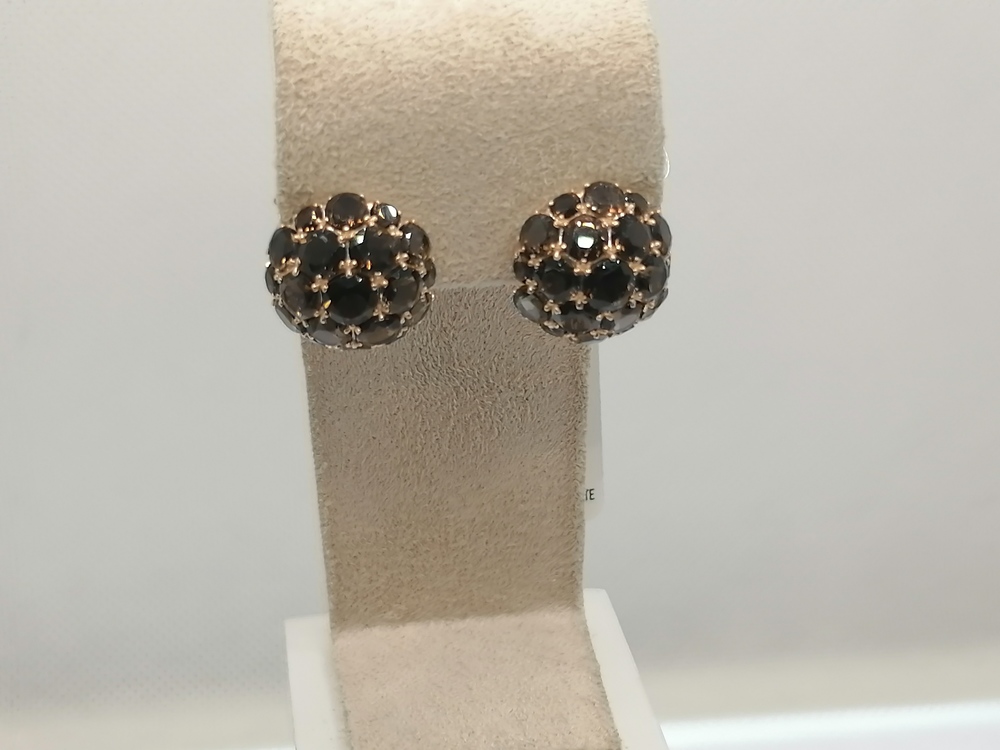 СЕРЬГИ РАУХ-ТОПАЗ (Au 585)