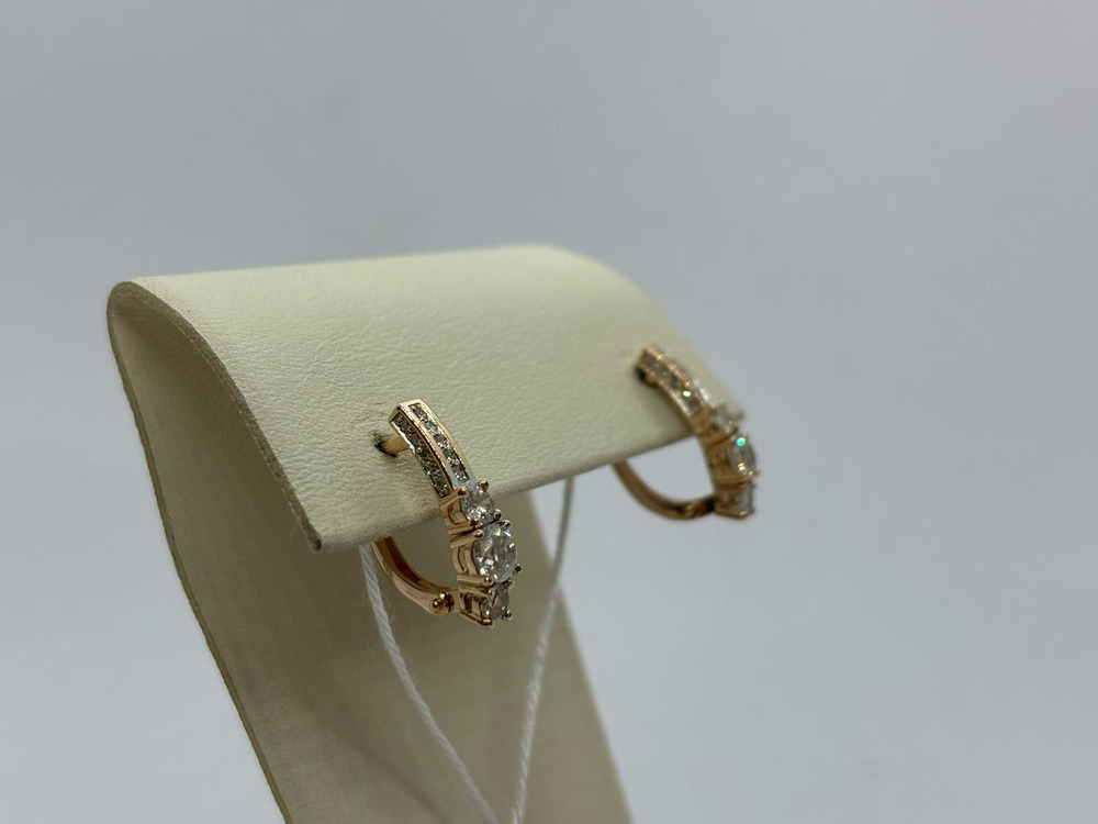 СЕРЬГИ БРИЛЛИАНТ (Au 585)