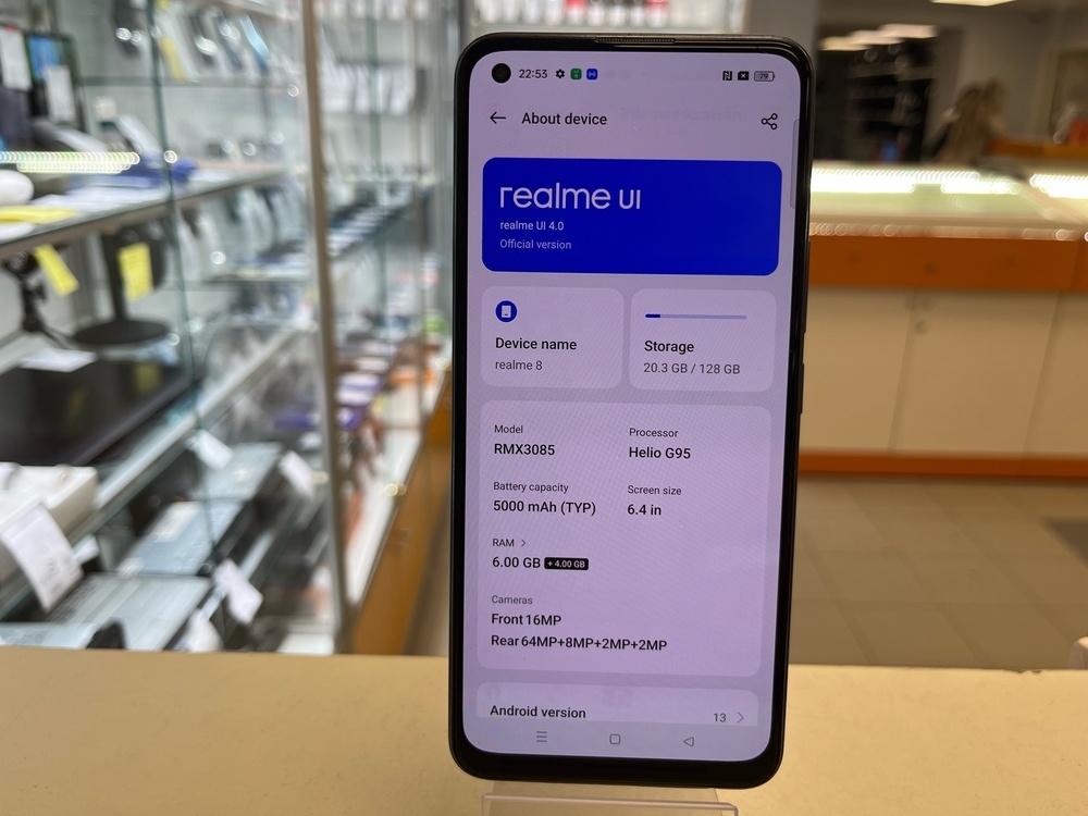 Смартфон Realme 8 6/128