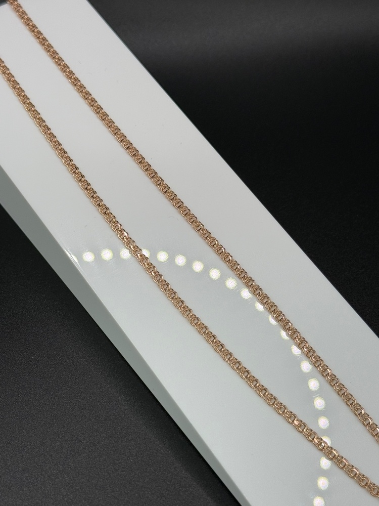 ЦЕПЬ ПУСТОТЕЛАЯ Бисмарк (Au 585)