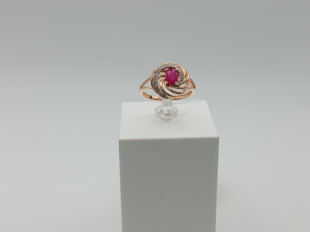 КОЛЬЦО БРИЛЛИАНТ Au 585