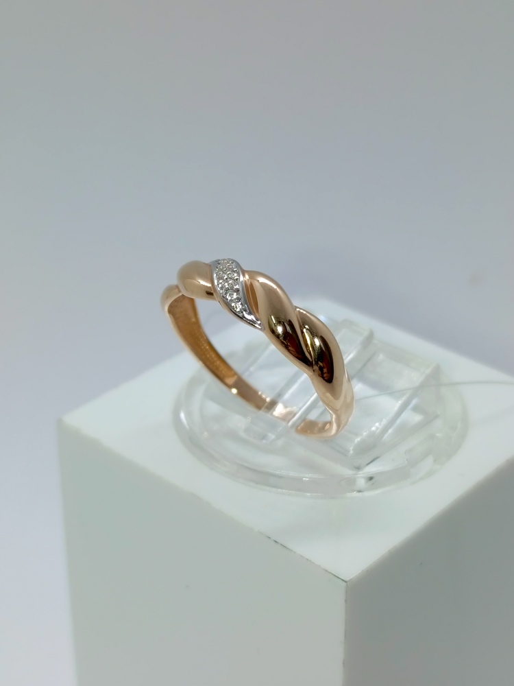 КОЛЬЦО С КАМНЯМИ (Au 585) КОЛЬЦО С КАМНЯМИ (Au 585)