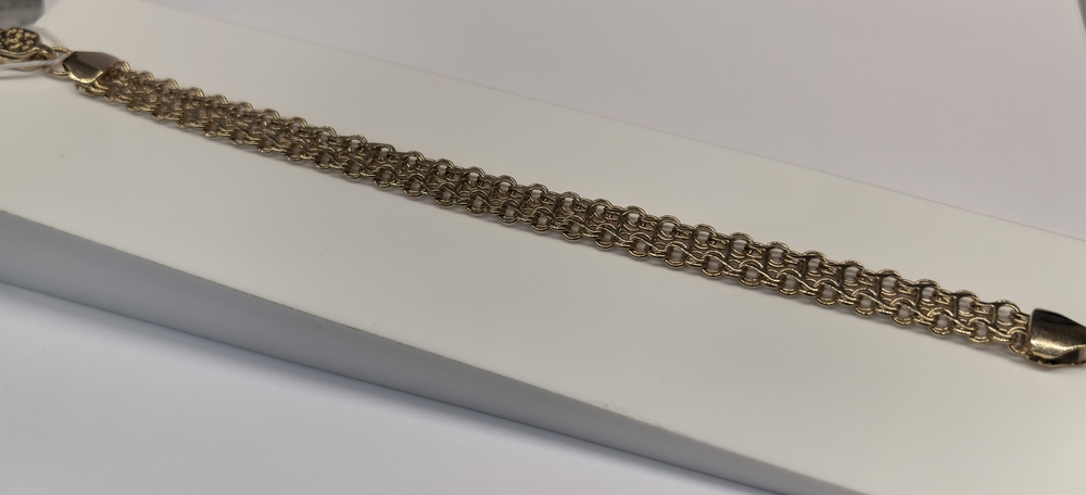 БРАСЛЕТ ПОЛНОВЕСНЫЙ Рамзес (Au 585)