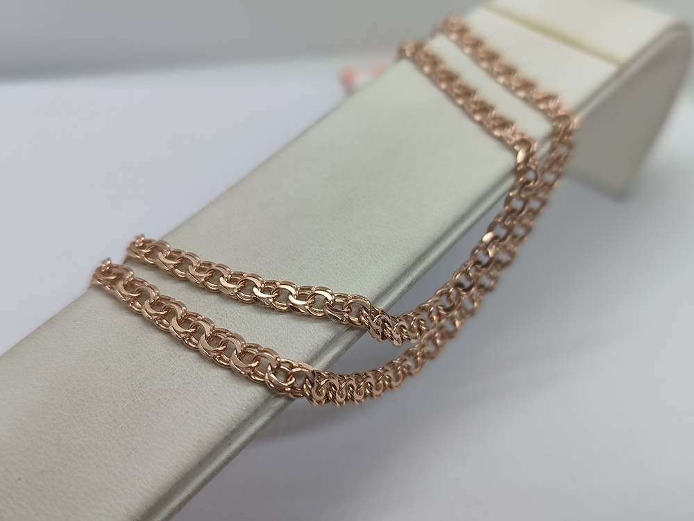 ЦЕПЬ ПОЛНОВЕСНАЯ Бисмарк (Au 585)