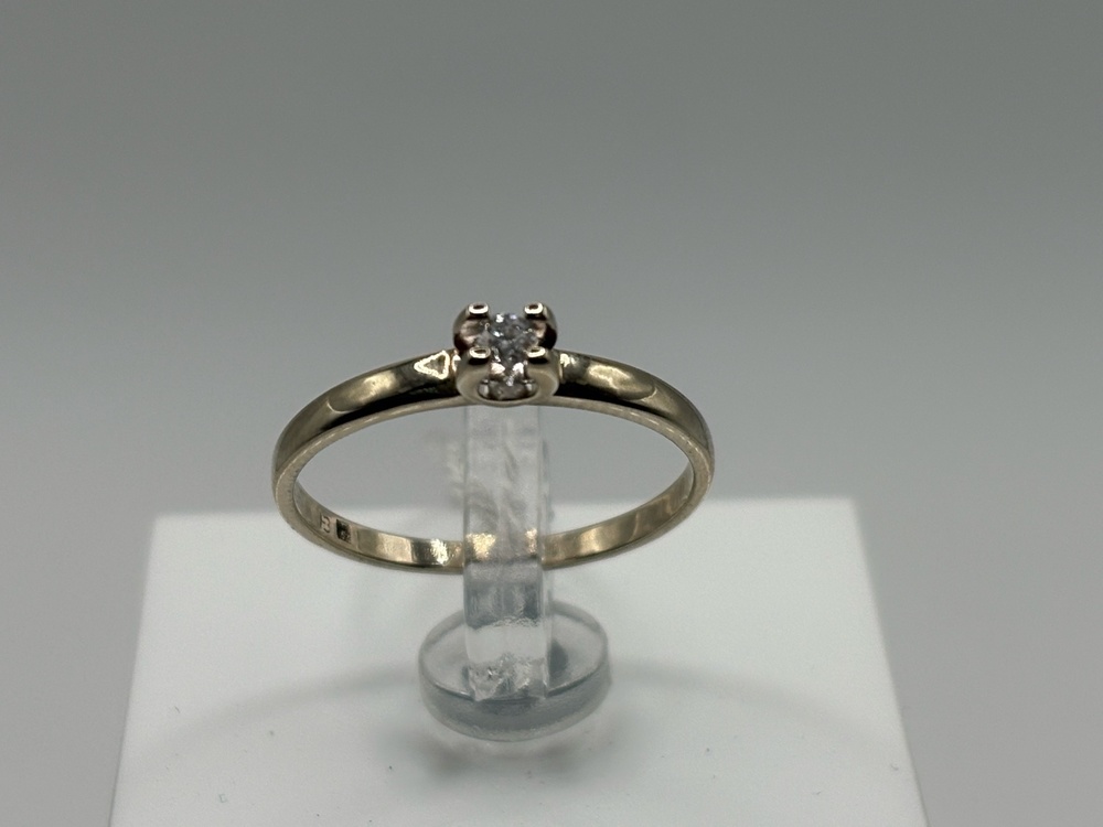 КОЛЬЦО БРИЛЛИАНТ Au 585