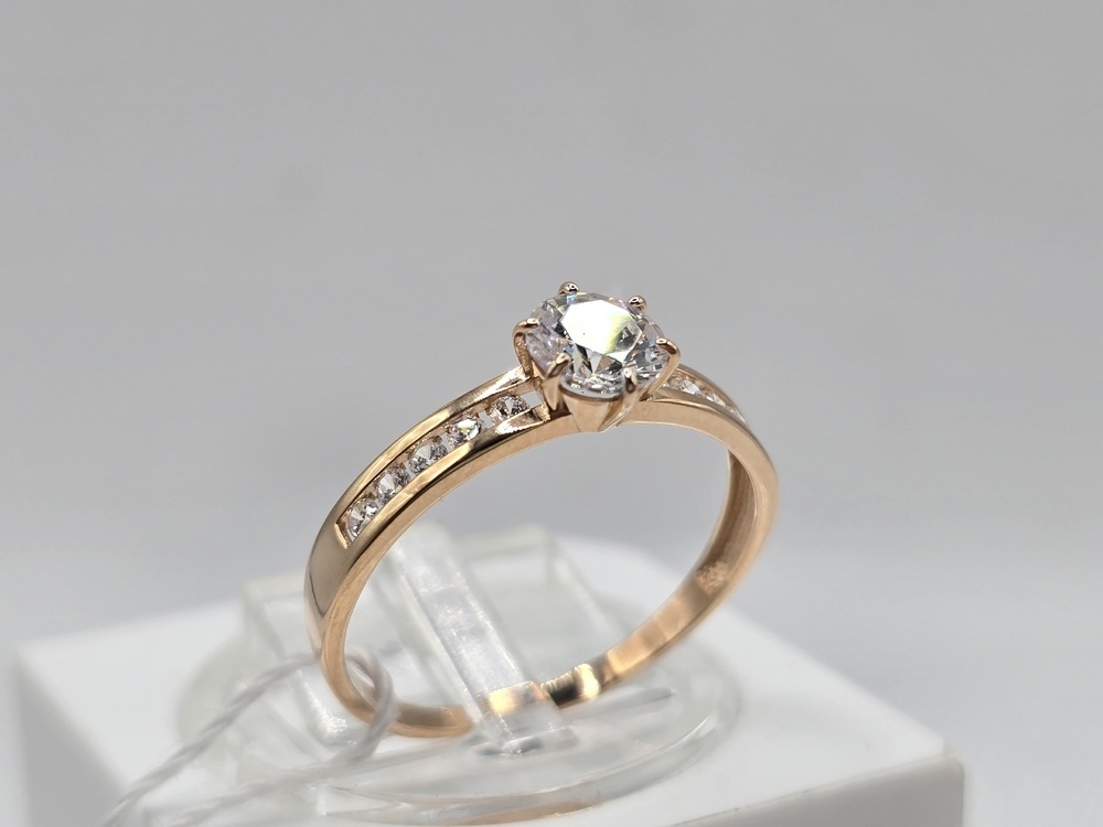 КОЛКМИ585 КОЛЬЦО С КАМНЯМИ (Au 585)