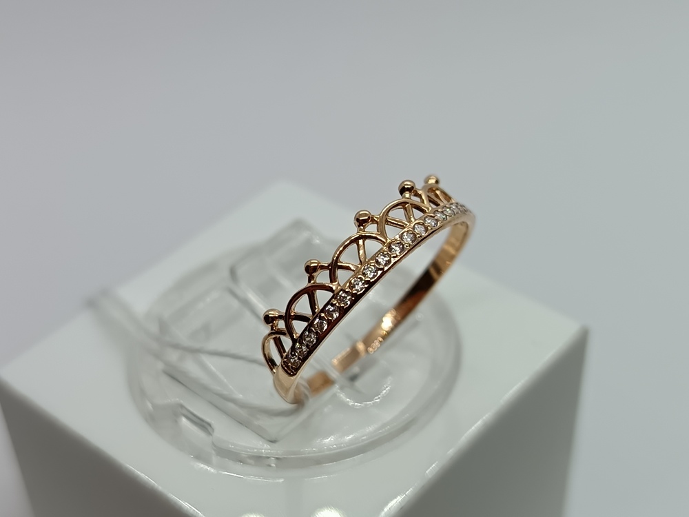 КОЛКМИ585 КОЛЬЦО С КАМНЯМИ (Au 585)
