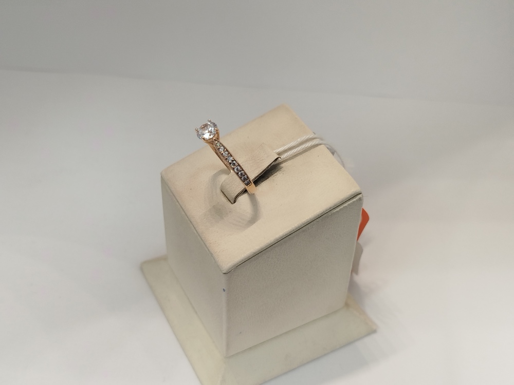 КОЛКМИ585 КОЛЬЦО С КАМНЯМИ (Au 585)