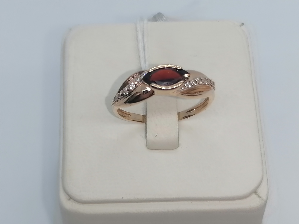 КОЛКМИ585 КОЛЬЦО С КАМНЯМИ (Au 585)