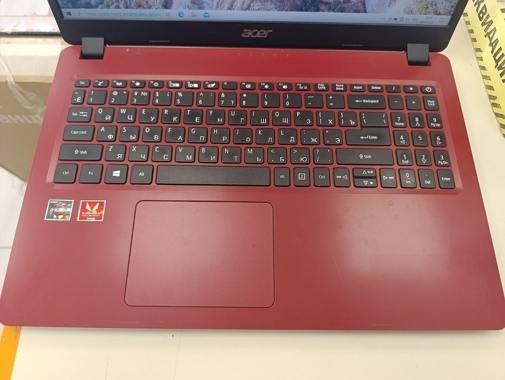 Ноутбук Acer Aspire 3; Ryzen 5 3500U, Radeon Vega 8, 8 Гб, 250 Гб, Нет