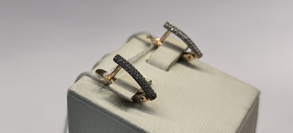 СЕРЬГИ С КАМНЯМИ (Au 585)