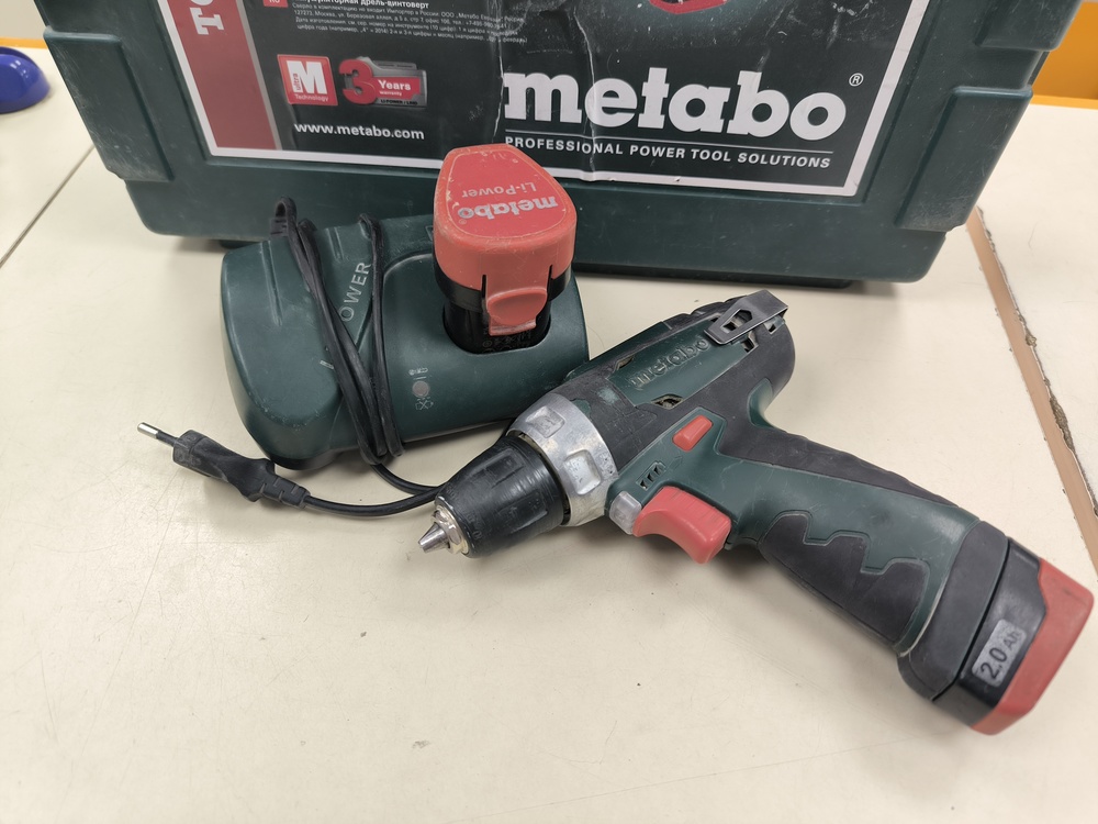 Шуруповерт Metabo POWERMAXX BS BASIC
