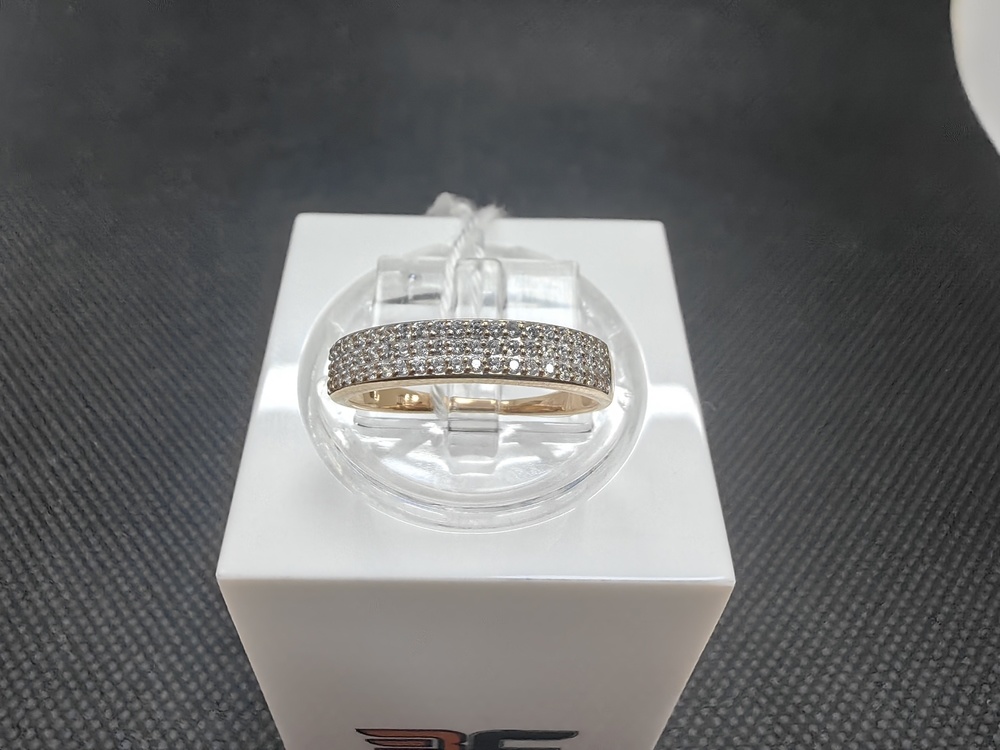 КОЛКМИ585 КОЛЬЦО С КАМНЯМИ (Au 585)