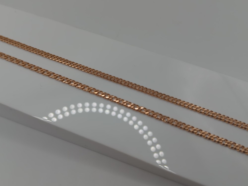 ЦЛР2585 ЦЕПЬ ПОЛНОВЕСНАЯ Ромб двойной (Au 585)