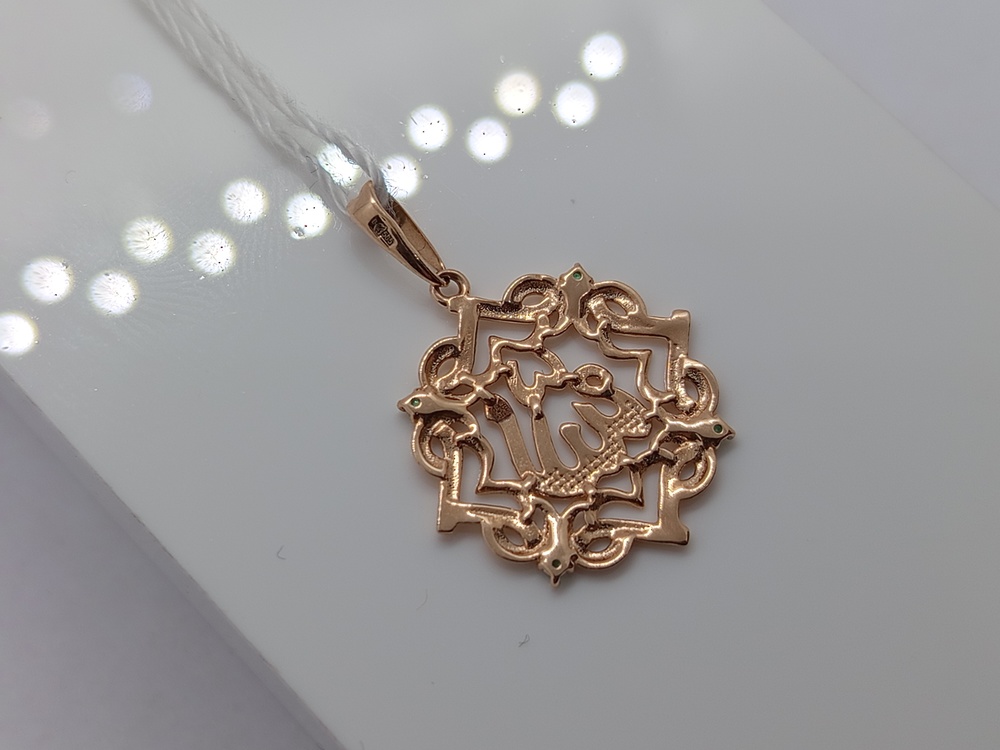 ПОДВЕСКА С КАМНЯМИ (Au 585)