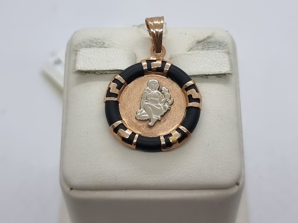 ПОДВЕСКА ЗНАК ЗОДИАКА каучук (Au 585)