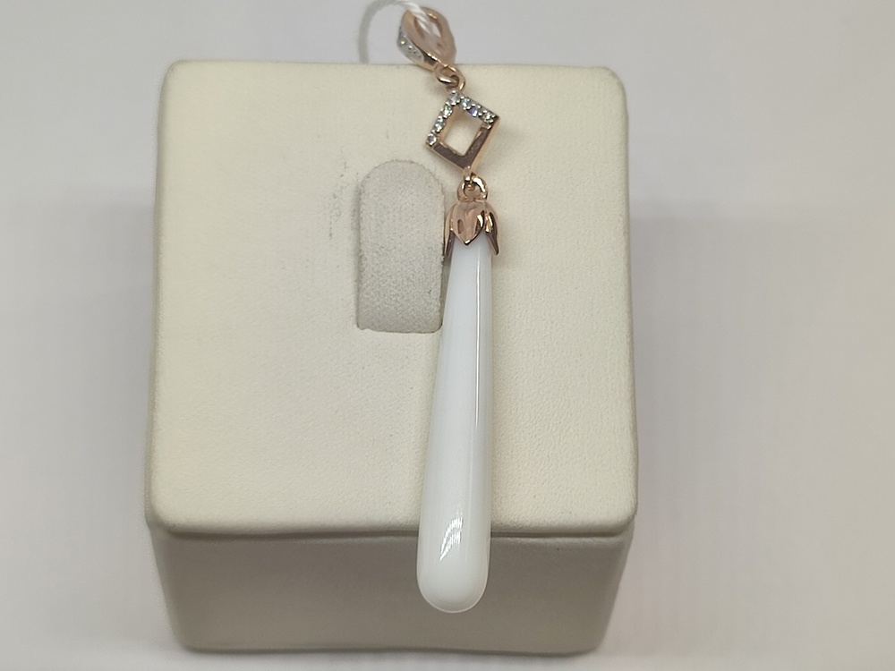 ПОДКМИ585 ПОДВЕСКА С КАМНЯМИ (Au 585)