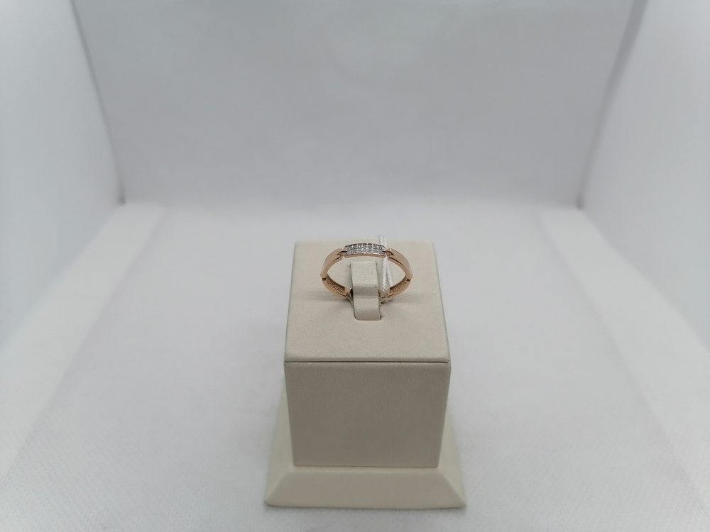 КОЛКМИ585 КОЛЬЦО С КАМНЯМИ (Au 585)