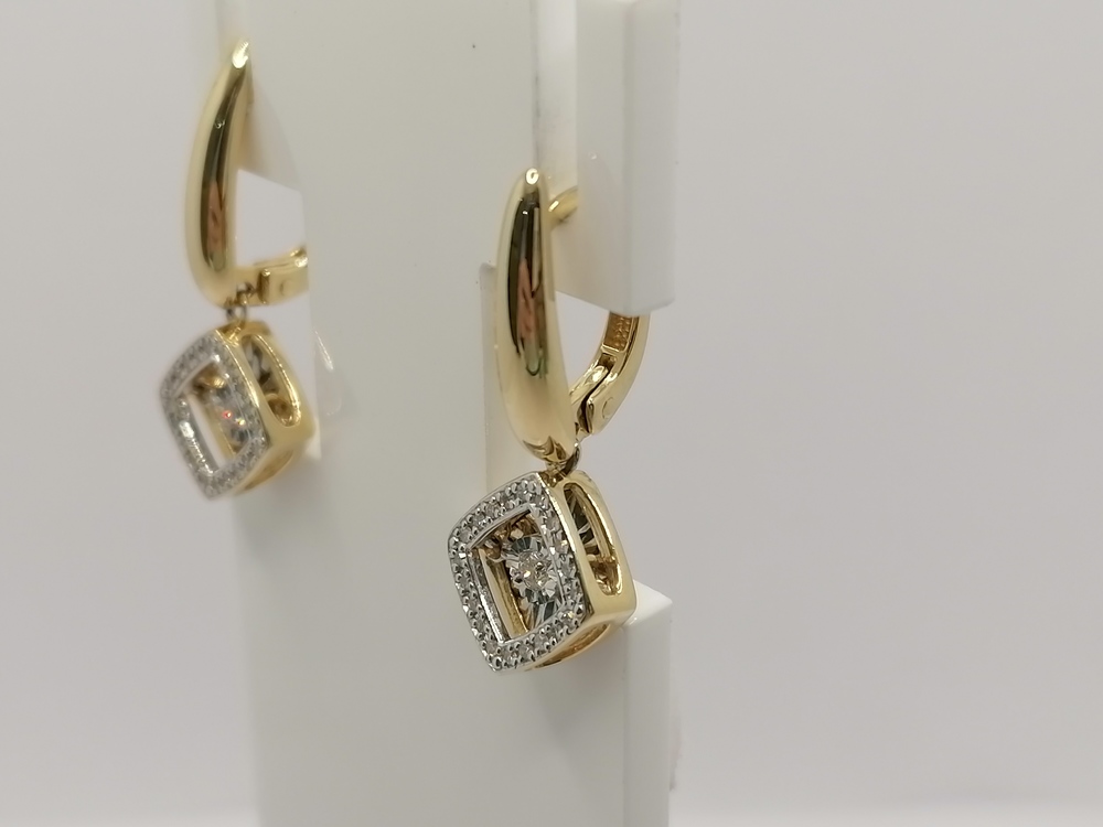 02-13-5499-31-00-1 СЕРЬГИ БРИЛЛИАНТ (Au 585)