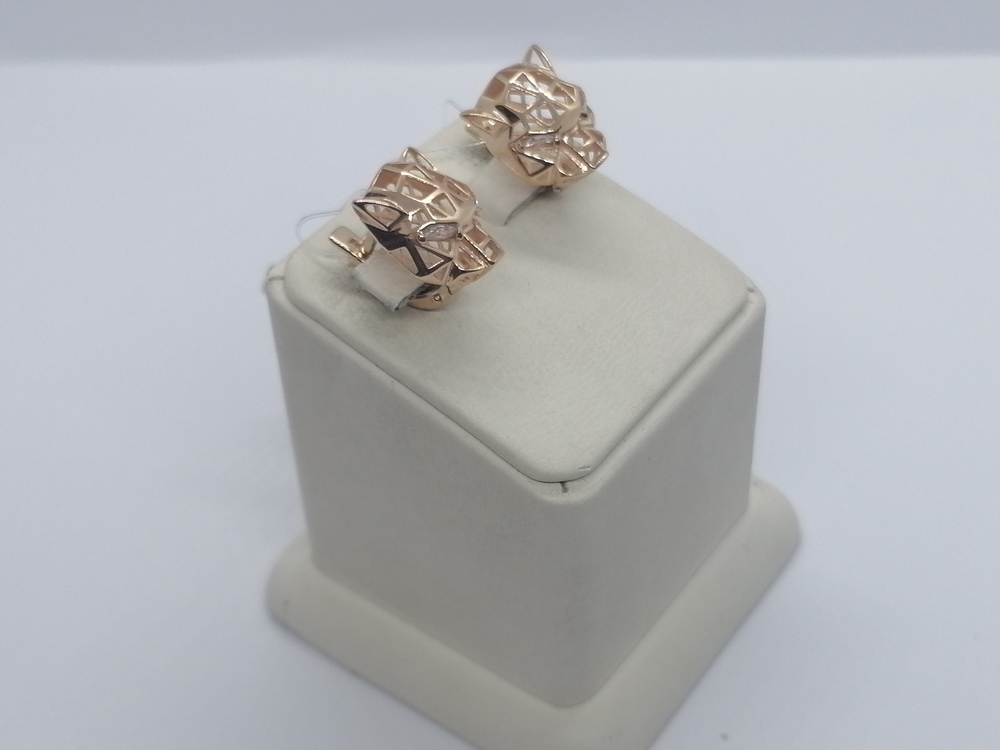 СЕРЬГИ С КАМНЯМИ (Au 585)