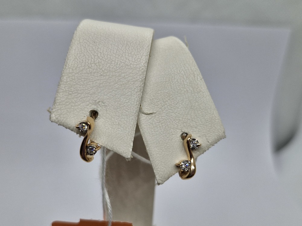 СЕРЬГИ БРИЛЛИАНТ (Au 585)