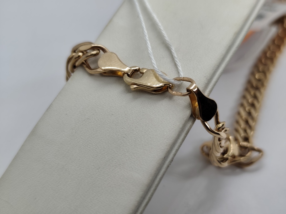 ЦПР2585 ЦЕПЬ ПУСТОТЕЛАЯ Ромб двойной (Au 585)