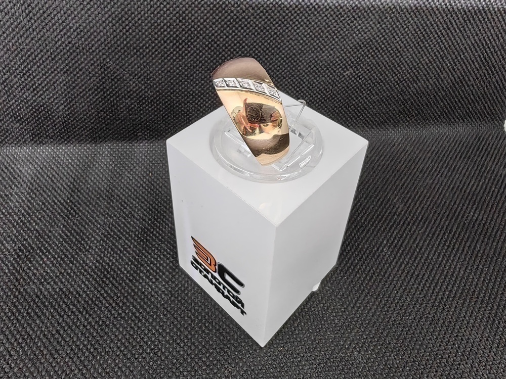 10357 КОЛЬЦО С  КАМНЯМИ (Au 585)