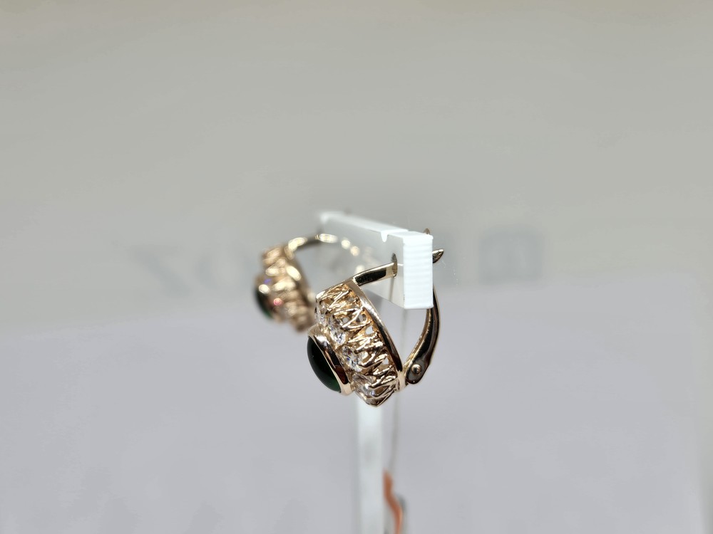 СЕРЬГИ С КАМНЯМИ (Au 585)