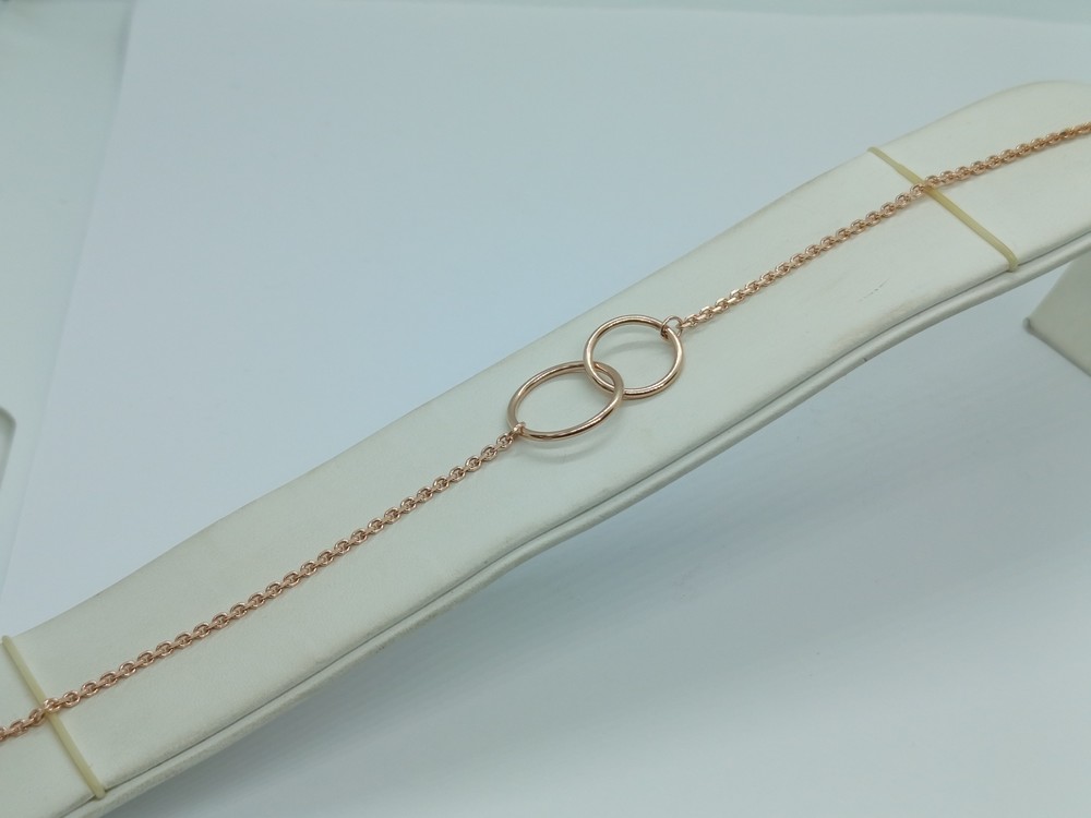 БРАСЛЕТ ПОЛНОВЕСНЫЙ Фантазия (Au 585)