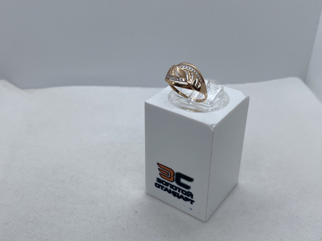 КОЛКМИ585 КОЛЬЦО С КАМНЯМИ (Au 585)