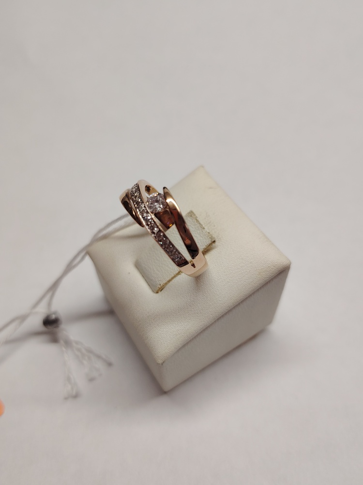 КОЛКМИ585 КОЛЬЦО С КАМНЯМИ (Au 585) КОЛКМИ585 КОЛЬЦО С КАМНЯМИ (Au 585)
