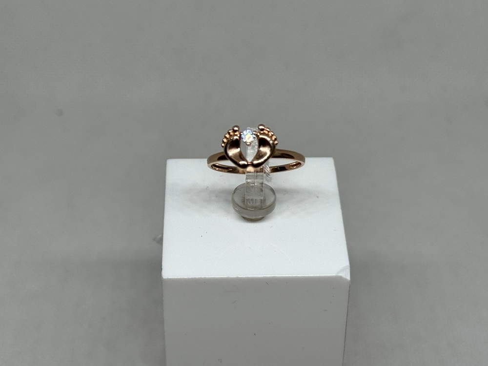 КОЛКМ585 КОЛЬЦО С КАМНЕМ (Au 585)