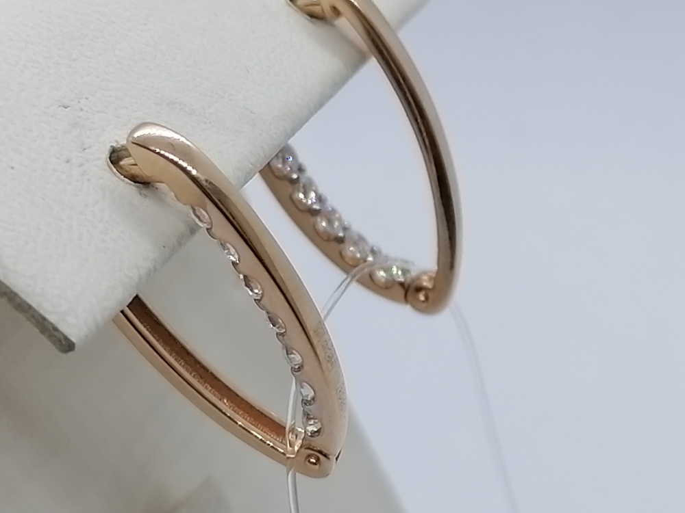 СЕРЬГИ С КАМНЯМИ (Au 585)