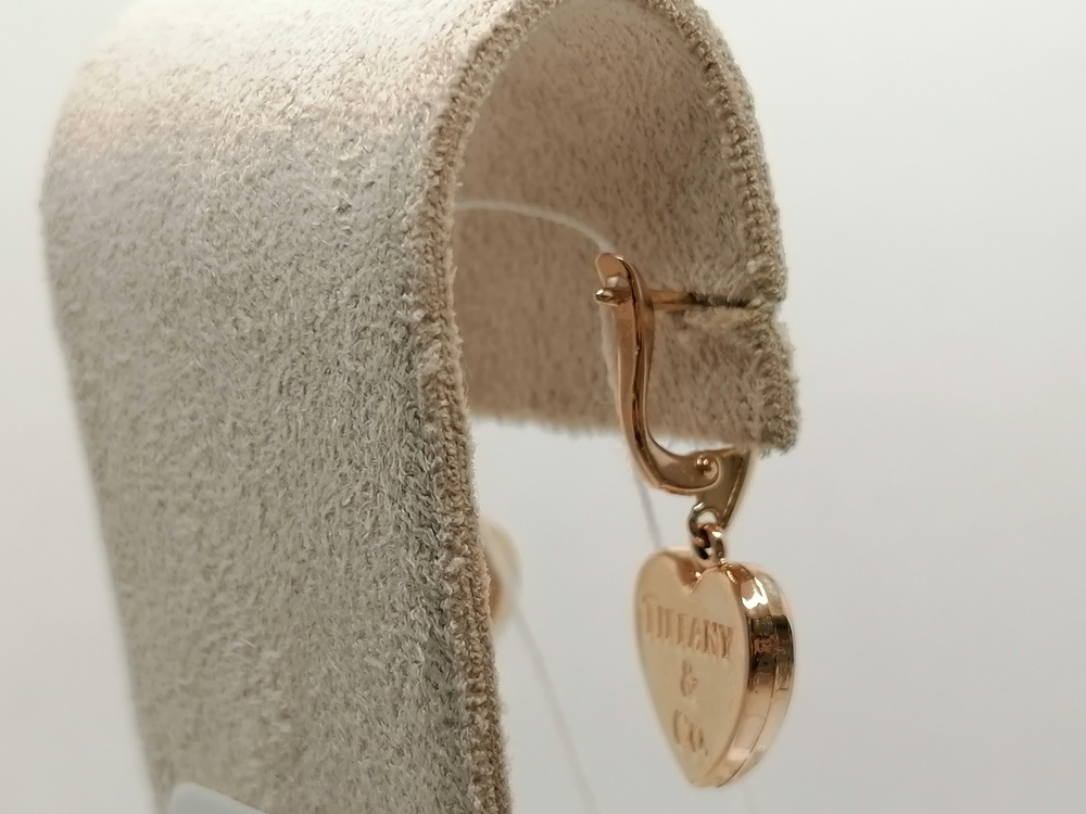 СЕРЬГИ БЕЗ КАМНЯ (Au 585)