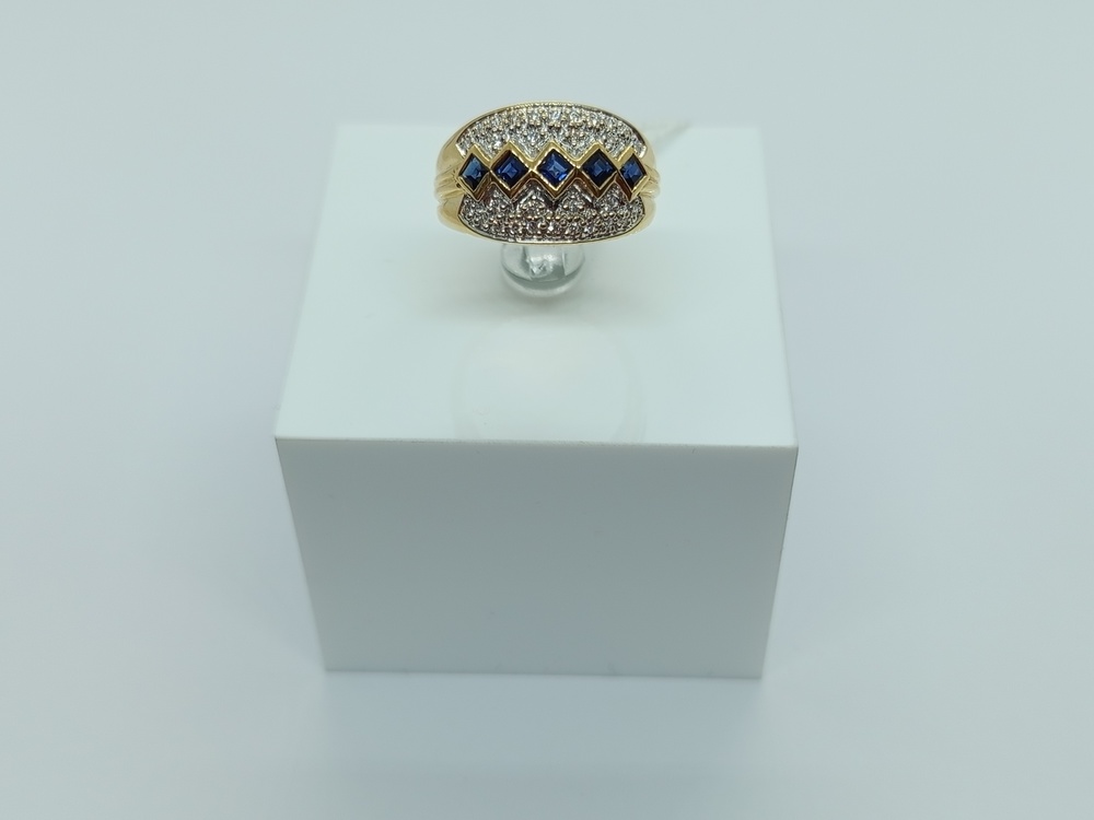 КОЛЬЦО БРИЛЛИАНТ Au 585